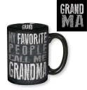 Chalkboard-Style Tall Mug for Grandma - Catholic Gifts Canada