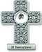 25th Anniversary Tabletop Cross - Catholic Gifts Canada