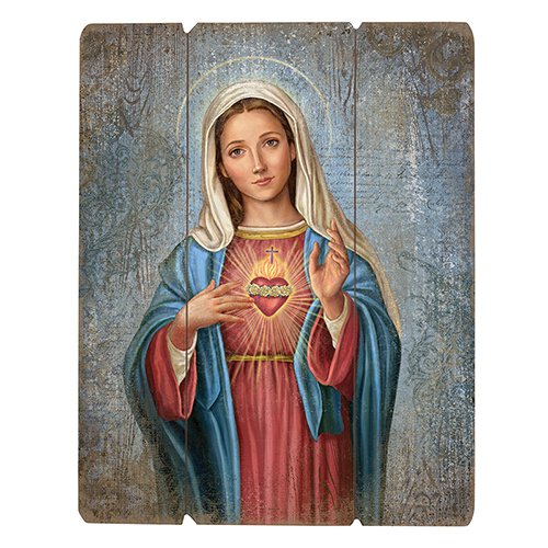 Immaculate Heart Pallet Sign - Catholic Gifts Canada