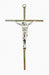 7.5" Silver-Plated Wall Crucifix - Catholic Gifts Canada