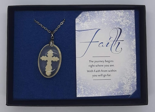 Faith Cross Necklace - Catholic Gifts Canada