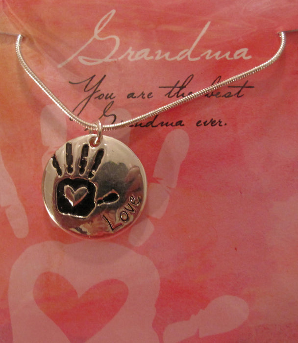 "You are the best Grandma" Necklace - Catholic Gifts Canada