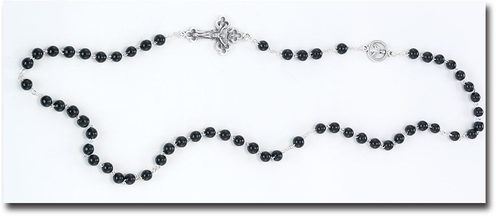 Kant-Tangle Endless Rosary in Black - Catholic Gifts Canada