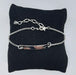 Bar Bracelet with Cross in Silver - Catholic Gifts Canada