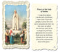Our Lady of Fatima Prayer Card - Catholic Gifts Canada