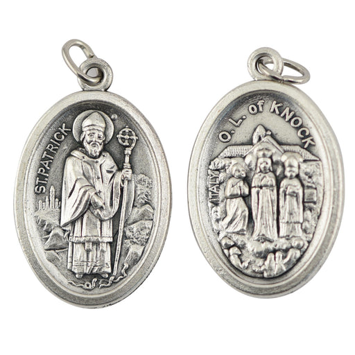 Saint Patrick/Our Lady of the Knock Medal - Catholic Gifts Canada