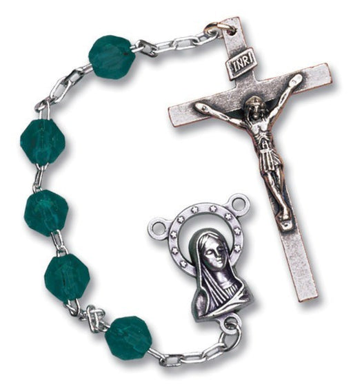 May Birthstone Rosary - Catholic Gifts Canada