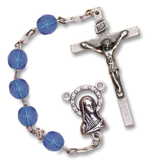 September Birthstone Rosary - Catholic Gifts Canada