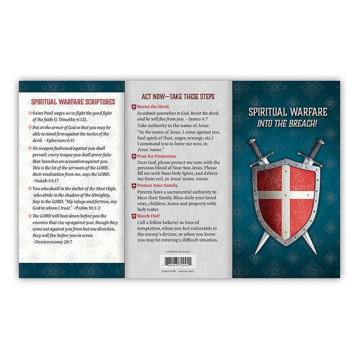 Spiritual Warfare Pocket Card - Catholic Gifts Canada