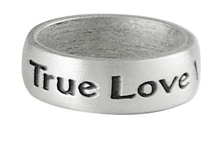 True Love Waits - Stainless Steel Men's Ring