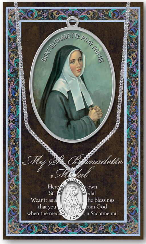 Saint Bernadette Medal - Catholic Gifts Canada