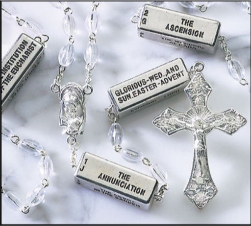 Crystal Mysteries Rosary - Catholic Gifts Canada