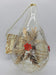 Glass Tear Drop Ornament with Red Berries - Catholic Gifts Canada