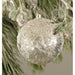 Frosted & Beaded Glitter Ornament - Catholic Gifts Canada