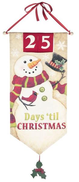 Snowman Christmas Countdown Calendar - Catholic Gifts Canada