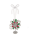 Poinsettia Ornament for a Special Sister - Catholic Gifts Canada