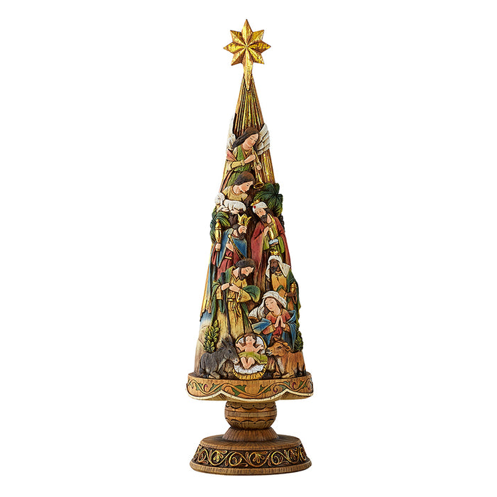 Nativity Christmas Tree - Catholic Gifts Canada