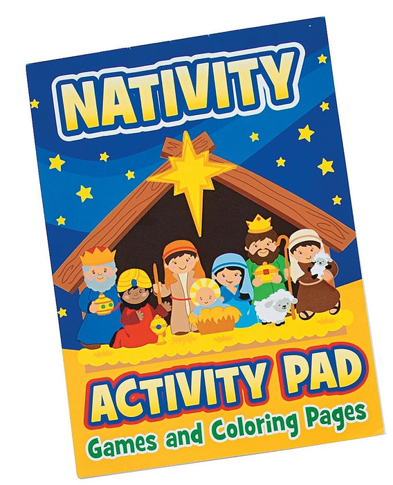 Nativity Activity Book With Stickers - Catholic Gifts Canada