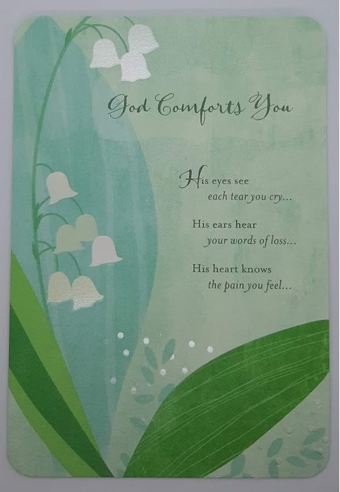 Comfort Sympathy Card - Catholic Gifts Canada