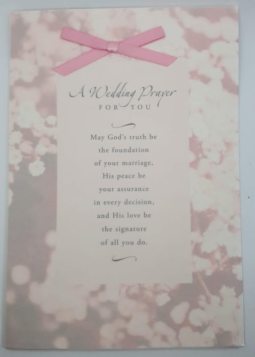 Wedding Prayer Card - Catholic Gifts Canada
