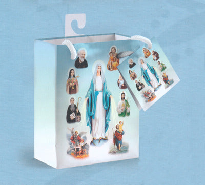 Heavenly Saints Gift Bag with Tissue - Catholic Gifts Canada