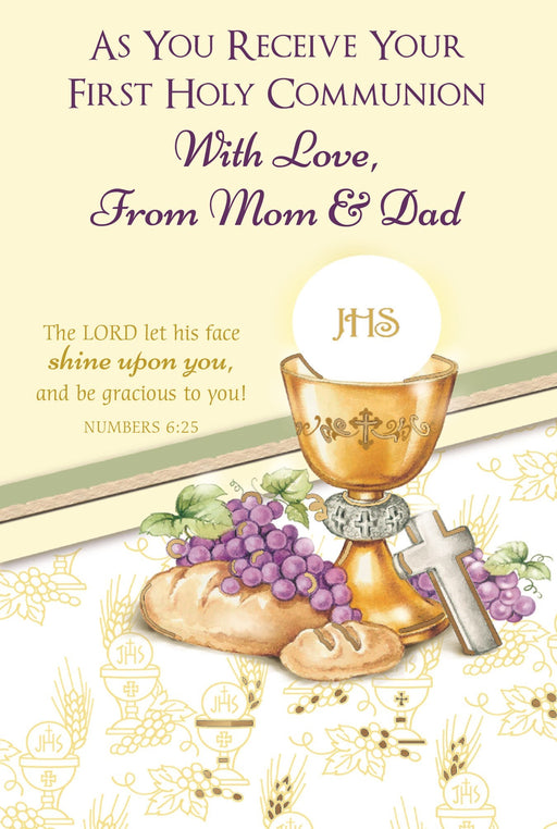 First Communion With Love from Mom & Dad - Catholic Gifts Canada