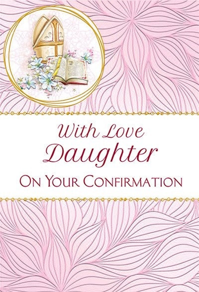 With Love Daughter on your Confirmation - Catholic Gifts Canada