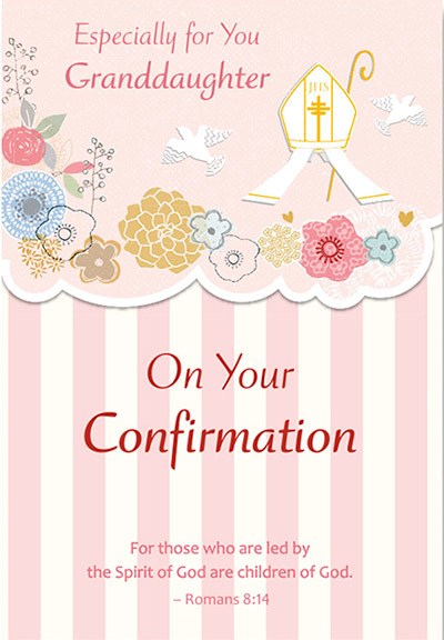 Granddaughter On Your Confirmation - Catholic Gifts Canada