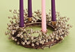 Champagne Berry Advent Wreath - Catholic Gifts Canada